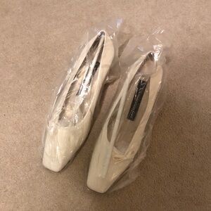 Nina Cream Women's dress shoes heel
